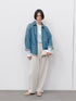 【 予約:1月中旬 】DENIM ZIP UP JACKET /Y264-41139