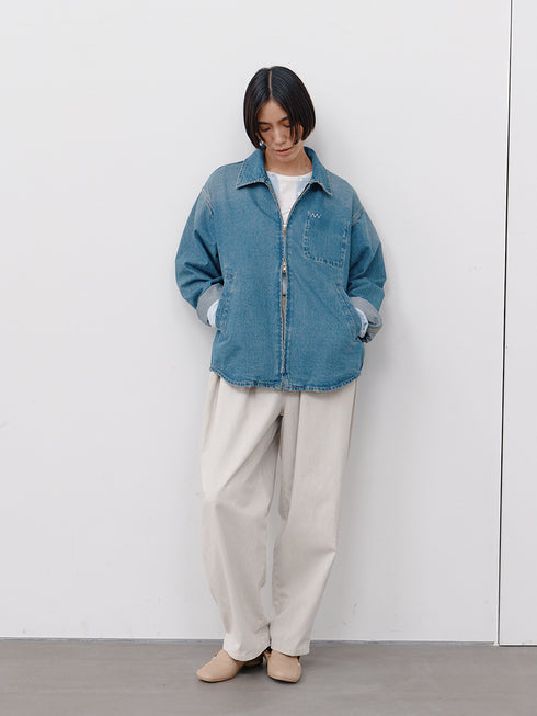 【 予約:1月中旬 】DENIM ZIP UP JACKET /Y264-41139