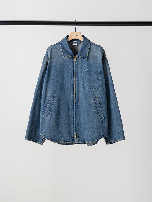【 予約:1月中旬 】DENIM ZIP UP JACKET /Y264-41139
