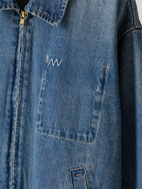 【 予約:1月中旬 】DENIM ZIP UP JACKET /Y264-41139