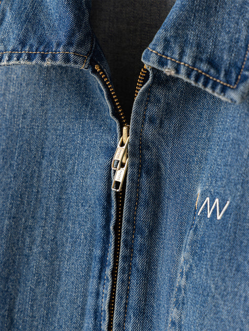【 予約:1月中旬 】DENIM ZIP UP JACKET /Y264-41139