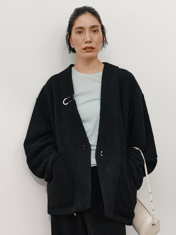 【 予約:11月中旬 】COZY TEXTURE JACKET /Y264-42121