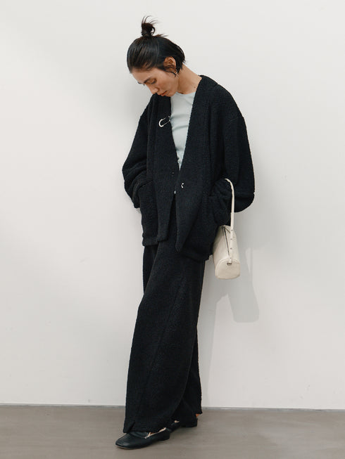 【 予約:11月中旬 】COZY TEXTURE JACKET /Y264-42121