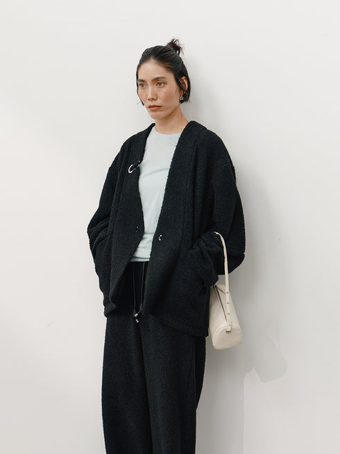 【 予約:11月中旬 】COZY TEXTURE JACKET /Y264-42121