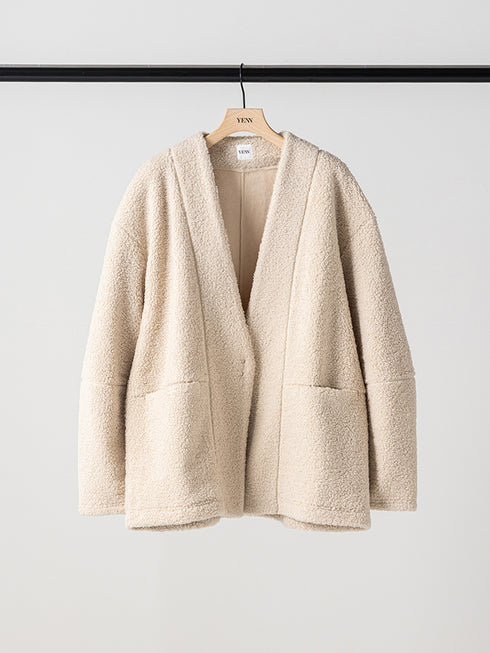 【 予約:11月中旬 】COZY TEXTURE JACKET /Y264-42121