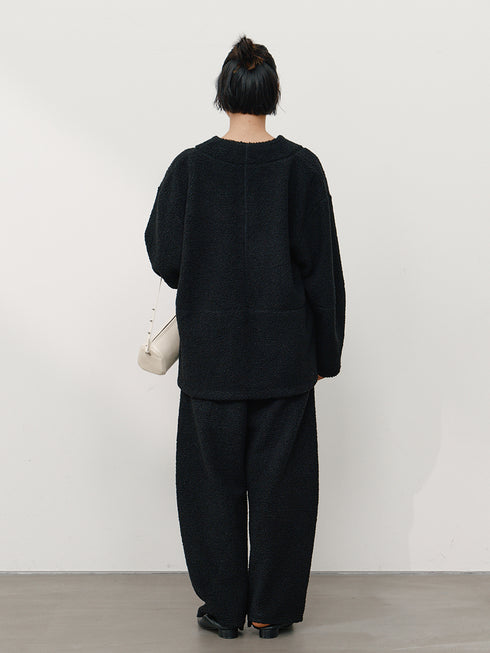 【 予約:11月中旬 】COZY TEXTURE JACKET /Y264-42121