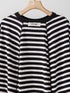 【 予約:10月中旬 】STRIPE FORM LONG T /Y264-81111