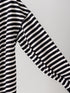 【 予約:10月中旬 】STRIPE FORM LONG T /Y264-81111