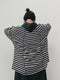 【 予約:10月中旬 】STRIPE FORM LONG T /Y264-81111