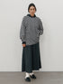 【 予約:10月中旬 】STRIPE FORM LONG T /Y264-81111