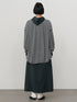 【 予約:10月中旬 】STRIPE FORM LONG T /Y264-81111
