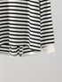 【 予約:10月中旬 】STRIPE FORM LONG T /Y264-81111