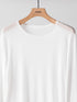 【 予約:10月中旬 】SHEER COTTON LONG T /Y264-81112