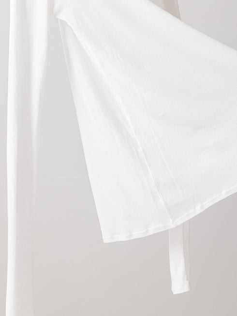【 予約:10月中旬 】SHEER COTTON LONG T /Y264-81112