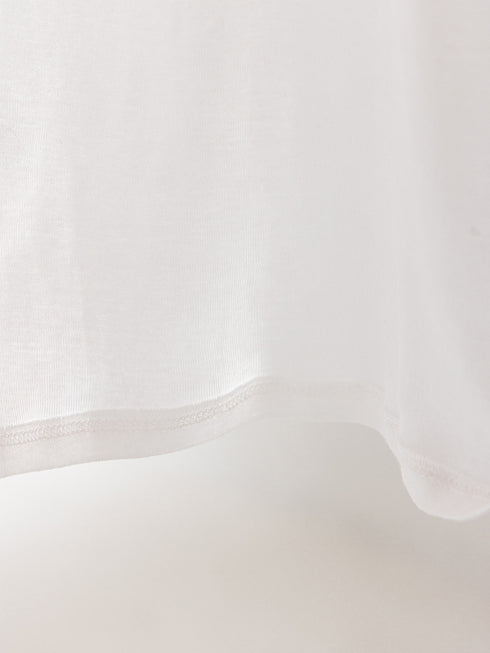 【 予約:10月中旬 】SHEER COTTON LONG T /Y264-81112