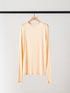【 予約:10月中旬 】SHEER COTTON LONG T /Y264-81112