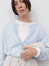 【 予約:10月中旬 】SHEER COTTON LONG T /Y264-81112