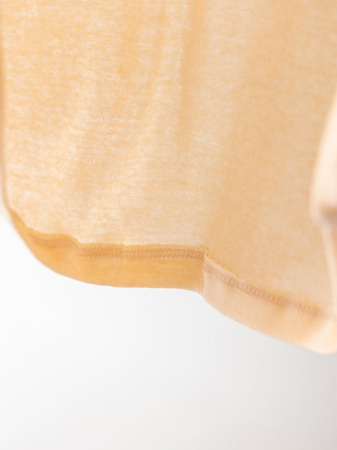 【 予約:10月中旬 】SHEER COTTON LONG T /Y264-81112