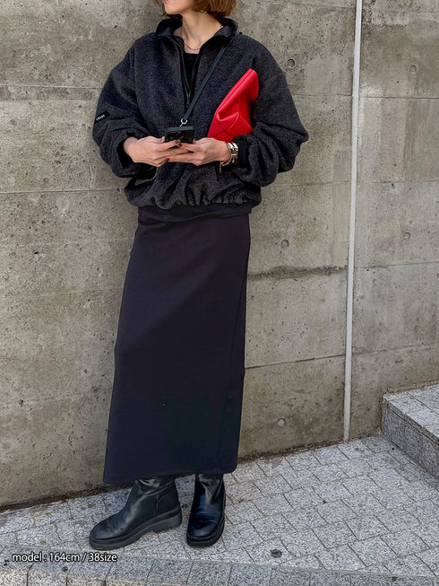 【 予約:11/下旬~12月上旬 】ADJUST SLIT SKIRT /Y252-22032-9