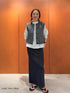 【 予約:11/下旬~12月上旬 】ADJUST SLIT SKIRT /Y252-22032-9