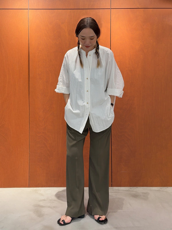【 予約:8月下旬 】ROUND FORM SHIRT /Y261-11005-2