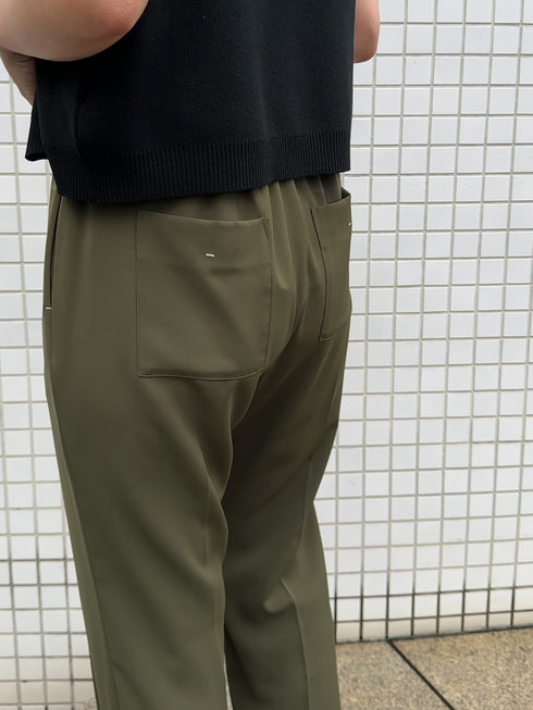 【 予約:6月上旬 】SIDE SLIT SLACKS /Y262-31039-2