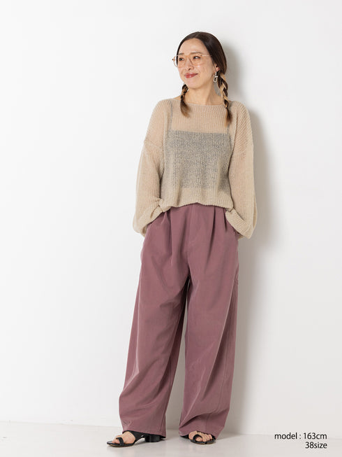 【 予約:8月中旬 】WASHED BIG PK PT /Y254-31129-2