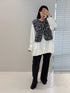 【 予約:11月上~中旬 】MIX HAND KNIT VEST /Y254-91117-3