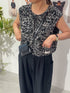【 予約:11月上~中旬 】MIX HAND KNIT VEST /Y254-91117-3