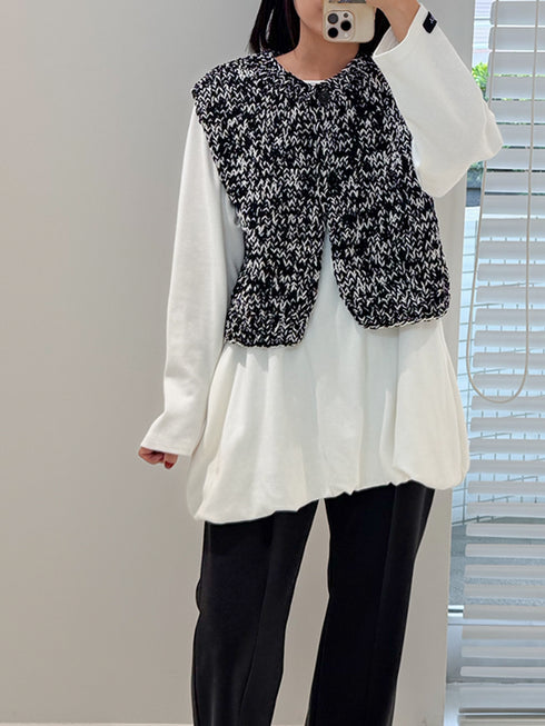 【 予約:10月中旬 】BALLOON TUNIC PO /Y254-81111-6