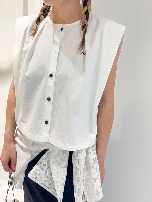 SLEEVELESS SHIRT /Y262-11040