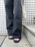 TUCK BELT DENIM PT /Y262-31064