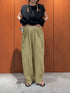 【 予約:7月中旬 】WAIST RIB CURVE PT /Y262-31068