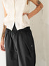 【 予約:7月中旬 】WAIST RIB CURVE PT /Y262-31068