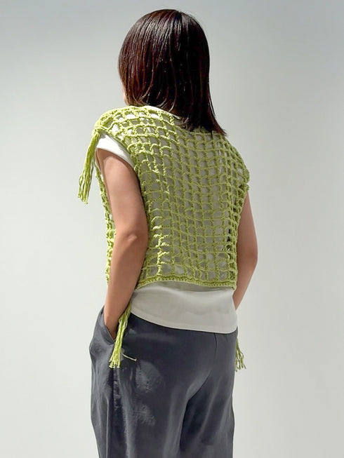 CROCHET MESH TOPS /Y262-91059