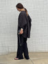 【 予約:8月下旬 】SIDE SLIT SLACKS /Y263-31107