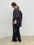 【 予約:8月下旬 】SIDE SLIT SLACKS /Y263-31107