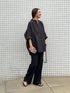 【 予約:8月下旬 】SIDE SLIT SLACKS /Y263-31107
