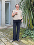 【 予約:8月下旬 】SIDE SLIT SLACKS /Y263-31107