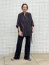 【 予約:8月下旬 】SIDE SLIT SLACKS /Y263-31107