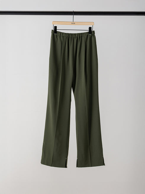 【 予約:8月下旬 】SIDE SLIT SLACKS /Y263-31107