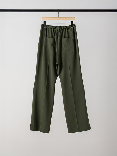 【 予約:8月下旬 】SIDE SLIT SLACKS /Y263-31107