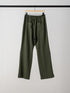 【 予約:8月下旬 】SIDE SLIT SLACKS /Y263-31107