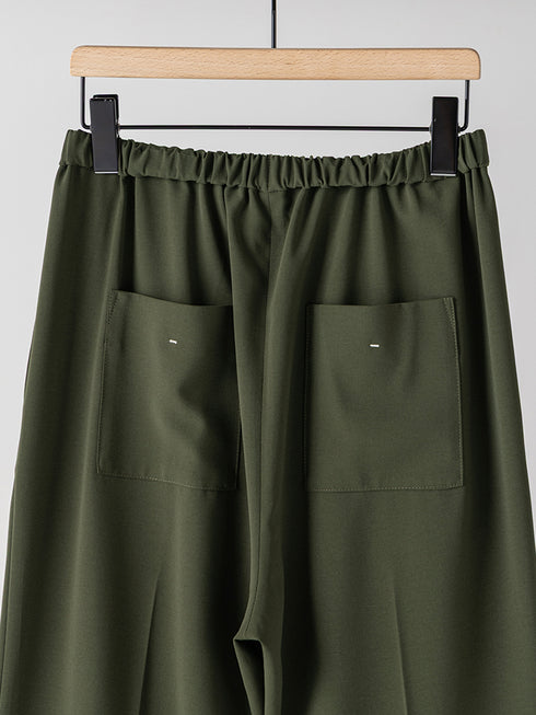 【 予約:8月下旬 】SIDE SLIT SLACKS /Y263-31107