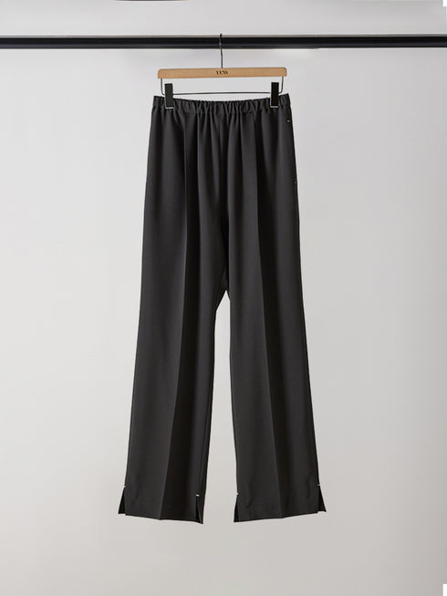 【 予約:10月中旬 】SIDE SLIT SLACKS /Y263-31107-2