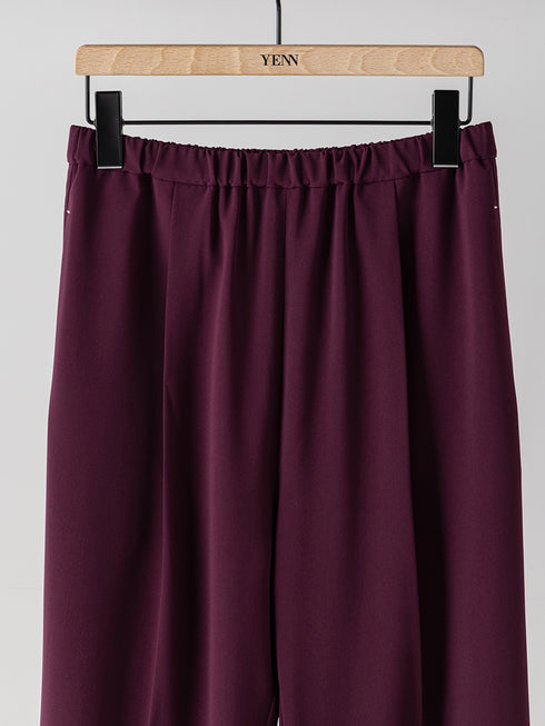 【 予約:10月中旬 】SIDE SLIT SLACKS /Y263-31107-2