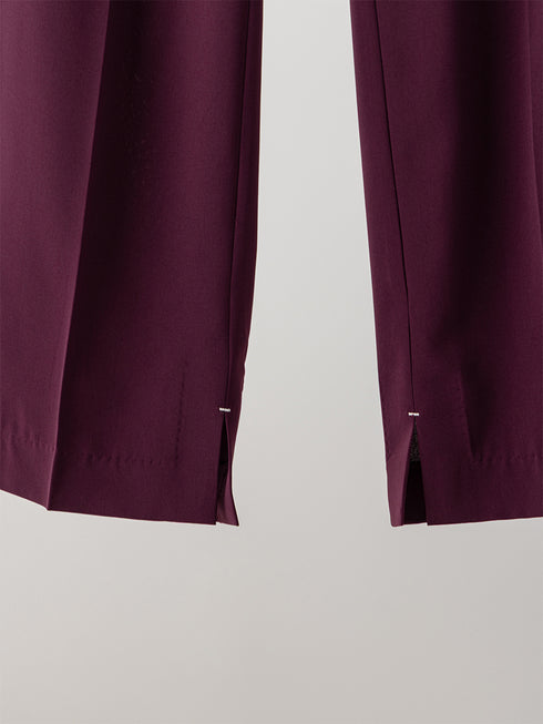 【 予約:10月中旬 】SIDE SLIT SLACKS /Y263-31107-2