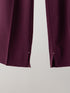 【 予約:10月中旬 】SIDE SLIT SLACKS /Y263-31107-2