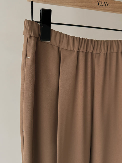 【 予約:10月中旬 】SIDE SLIT SLACKS /Y263-31107-2