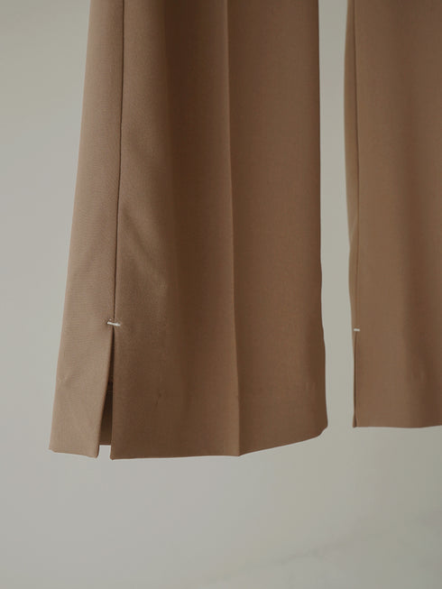 【 予約:10月中旬 】SIDE SLIT SLACKS /Y263-31107-2